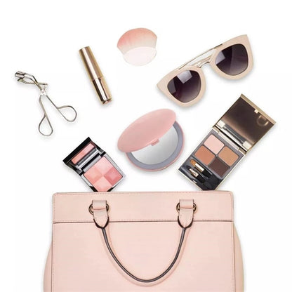 Compact Mirror with LED Light