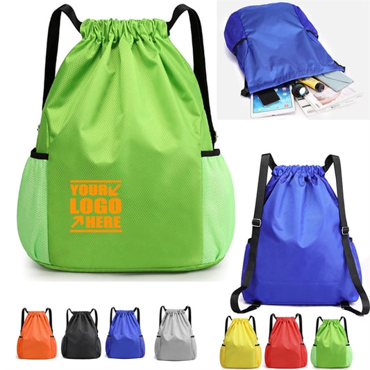 Travel Sports Gym Drawstring Bag