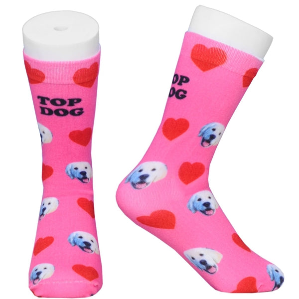 Kids Mid Crew 360 digital printed socks