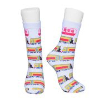 Youth Mid Crew 360 digital printed socks w/ customization