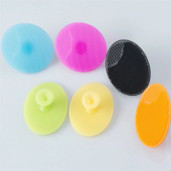 Silicone Gel Egg Shaped Washing Face Cleaning Pad