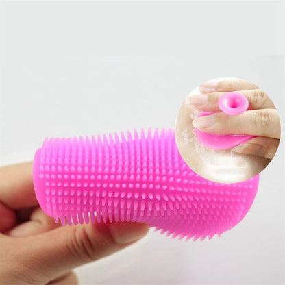 Silicone Gel Egg Shaped Washing Face Cleaning Pad