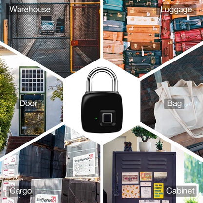 Smart Fingerprint Padlock Keyless Door Lock