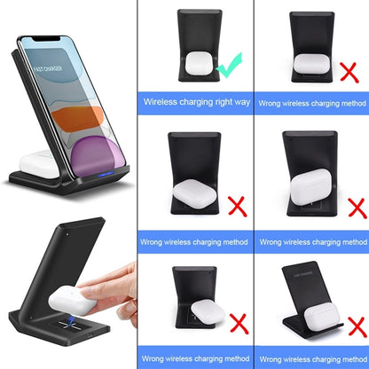 2 In 1 Wireless Charger Stand
