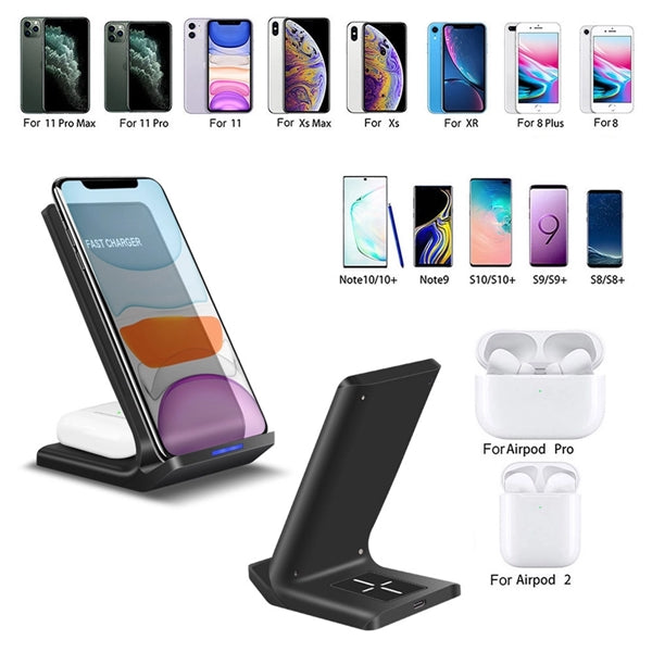 2 In 1 Wireless Charger Stand