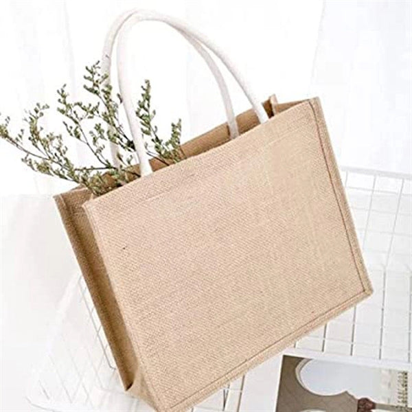 Rope Handle Jute Bag