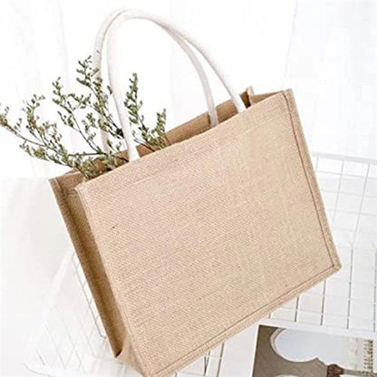 Rope Handle Jute Bag