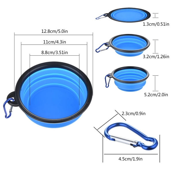 Silicone Foldable Pet Bowl