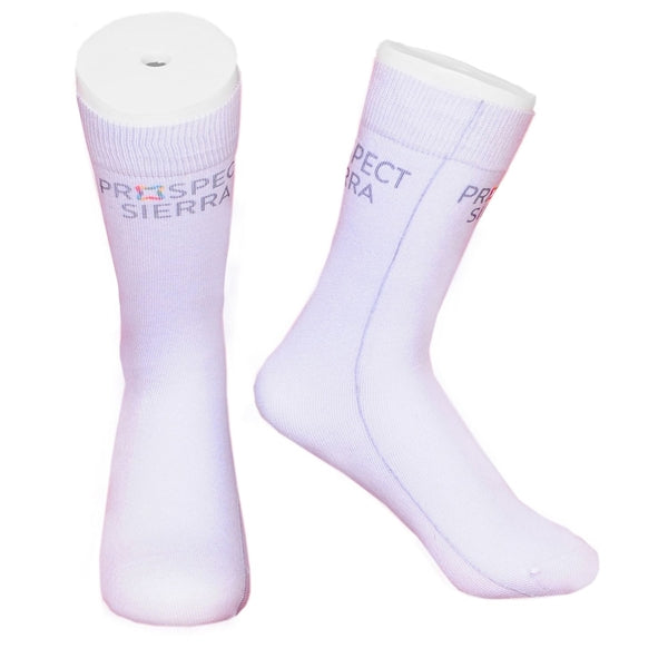 Youth Mid Crew sublimated full color socks