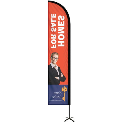 10' Portable Single Reverse Half Drop Kit w/ Cross Base