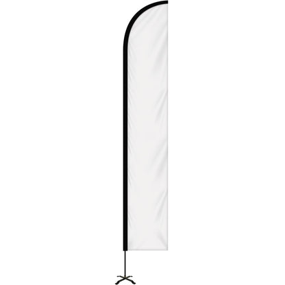 12' Portable Double Sided Half Drop Kit w/ Cross Base
