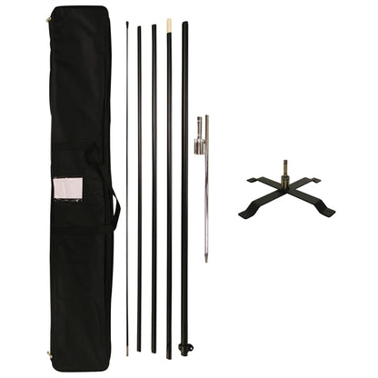 15' Portable Single Reverse Half Drop Kit w/ Cross Base