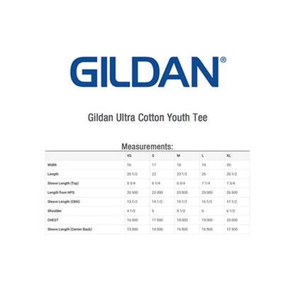 Gildan 6.1 oz 100% Preshrunk Cotton Youth T-Shirt w/ Custom