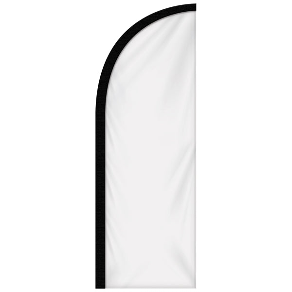 6' Double Sided Custom Portable Half Drop Banners