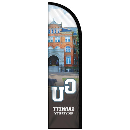 8' Digitally Printed Single Reverse Half Drop Banner