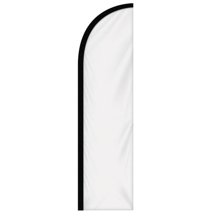8' Digitally Printed Single Reverse Half Drop Banner