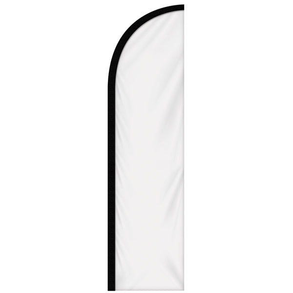 8' Double Sided Custom Portable Half Drop Banners