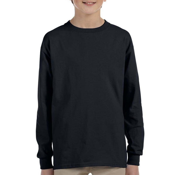 Gildan 6.1 oz 100% Preshrunk Youth Long Sleeve T-Shirt