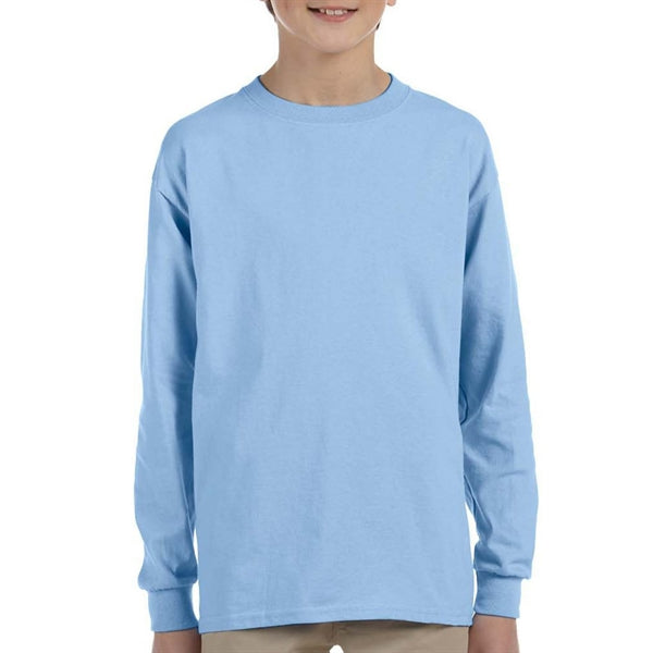 Gildan 6.1 oz 100% Preshrunk Youth Long Sleeve T-Shirt