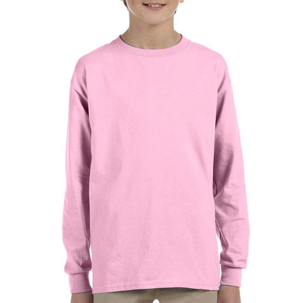 Gildan 6.1 oz 100% Preshrunk Youth Long Sleeve T-Shirt