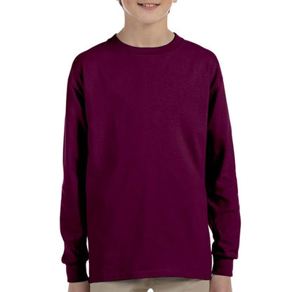 Gildan 6.1 oz 100% Preshrunk Youth Long Sleeve T-Shirt