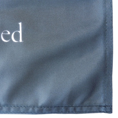 10' Digitally Printed Single Reverse Half Drop Banner