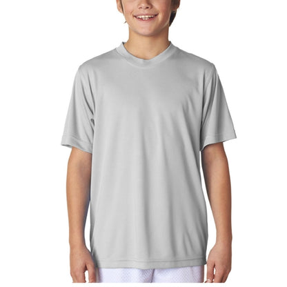 UltraClub 4 oz 100% Micro-Polyester Youth  T-Shirt