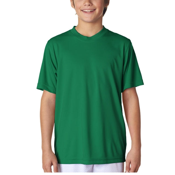 UltraClub 4 oz 100% Micro-Polyester Youth  T-Shirt
