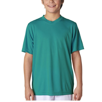 UltraClub 4 oz 100% Micro-Polyester Youth  T-Shirt