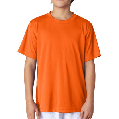 UltraClub 4 oz 100% Micro-Polyester Youth  T-Shirt