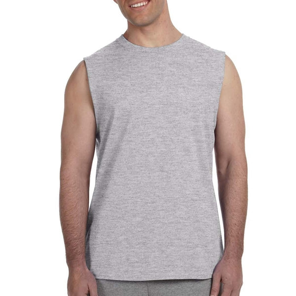 Gildan 6.1 oz 100% Preshrunk Jersey Knit Sleeveless T-Shirt