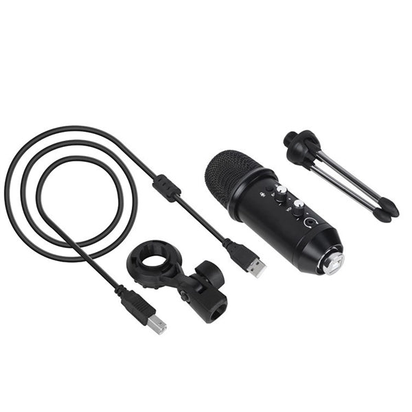 Rgb Usb Condenser Microphone For Pc