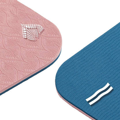 Yoga Mat With Alignment Lines