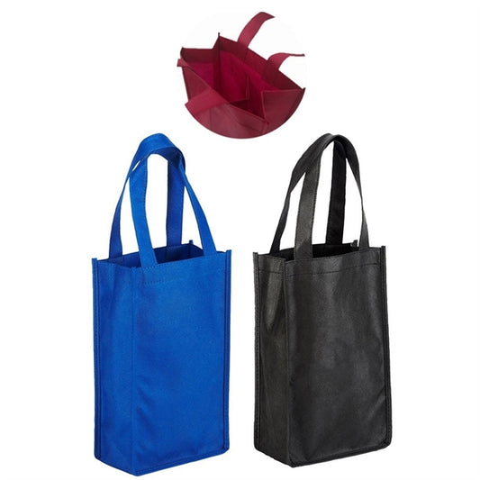 2 Bottles Wine Non-Woven Tote Bag