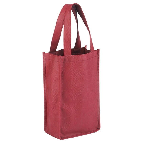 2 Bottles Wine Non-Woven Tote Bag