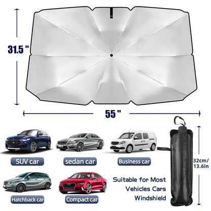 Automotive Windshield Sunshades Car Umbrella