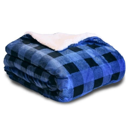 Micro Mink Sherpa Blanket (50" x 60")
