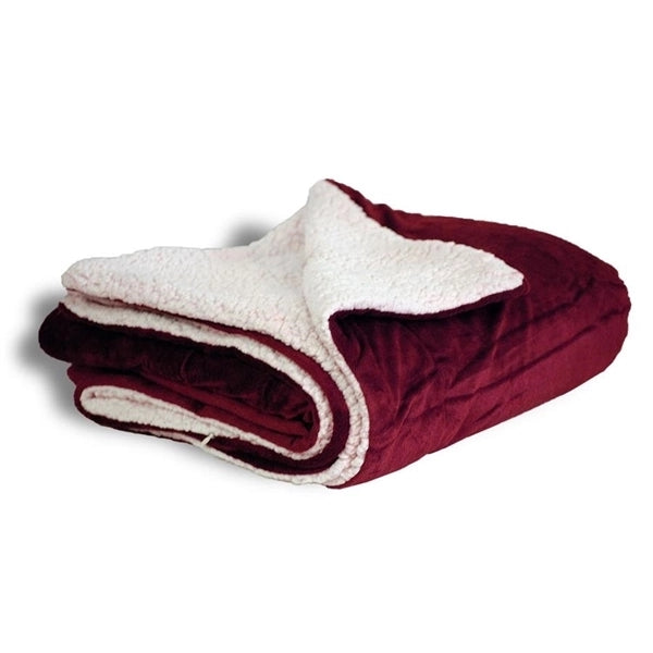 Micro Mink Sherpa Blanket (50" x 60")