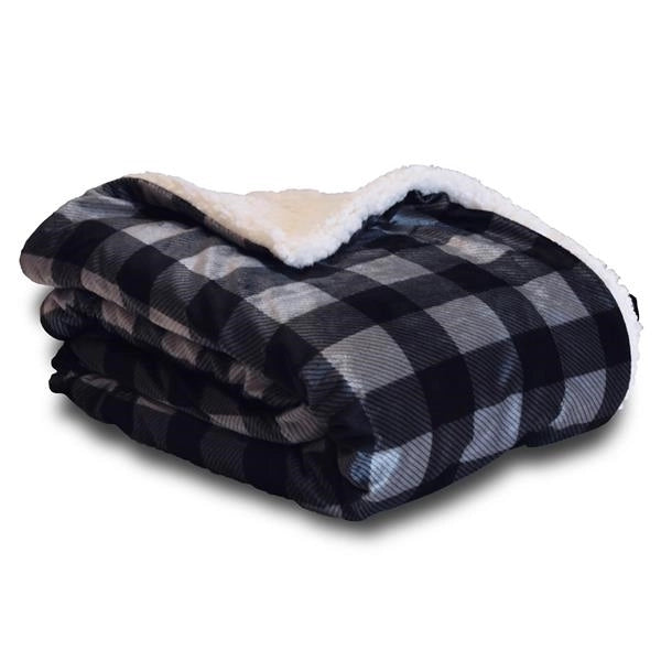 Micro Mink Sherpa Blanket (50" x 60")