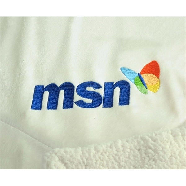 Micro Mink Sherpa Blanket (50" x 60")