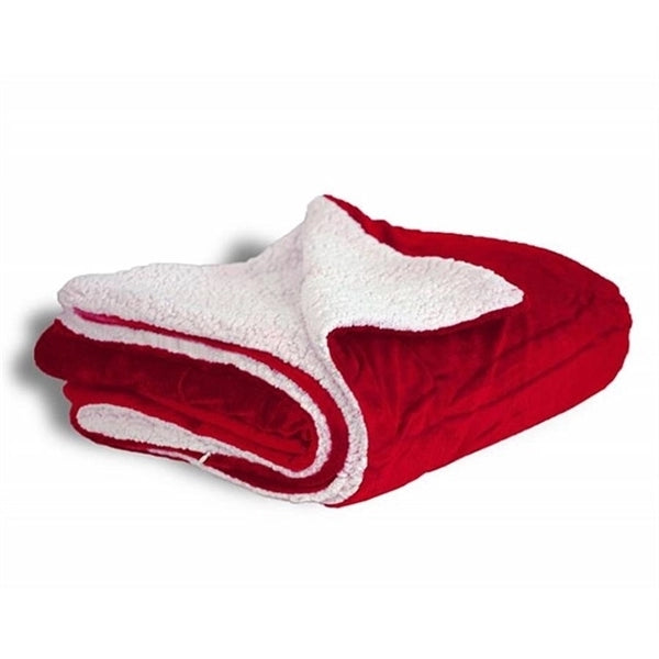 Micro Mink Sherpa Blanket (50" x 60")
