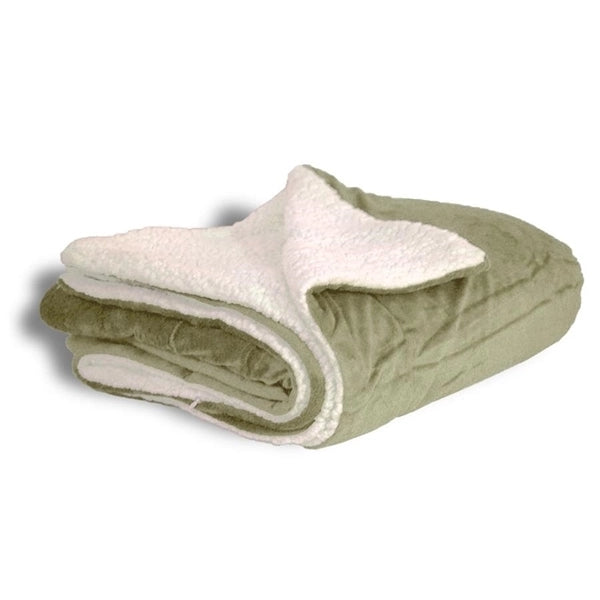 Micro Mink Sherpa Blanket (50" x 60")