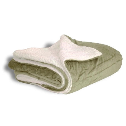 Micro Mink Sherpa Blanket (50" x 60")