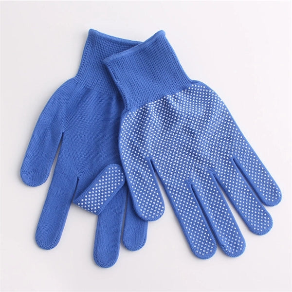 Nylon Labor Protection Work Gloves Non-Slip Pvc Dot
