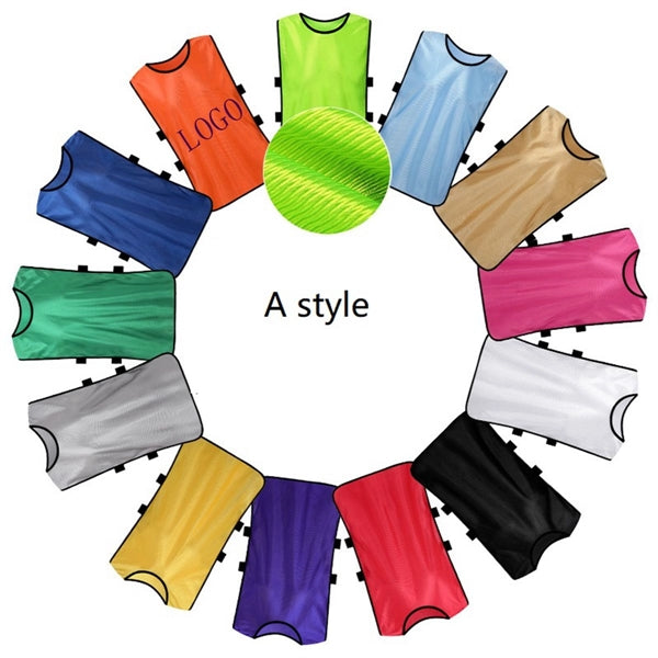 Cotton Mesh Scrimmage Team Practice Vest Pinnies Jersey