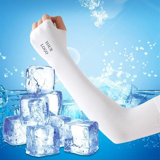 Unisex Ice Silk Arm Sleeves