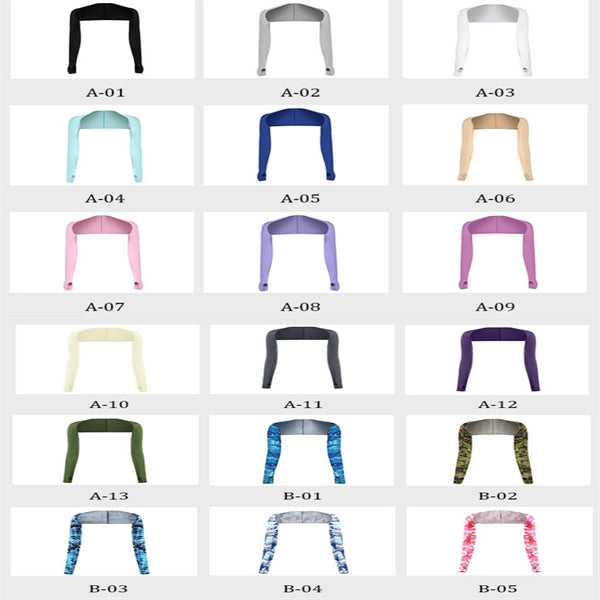 Women Cooling Shawl Arm Sleeves
