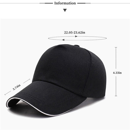Unisex Pure Color Baseball Cap