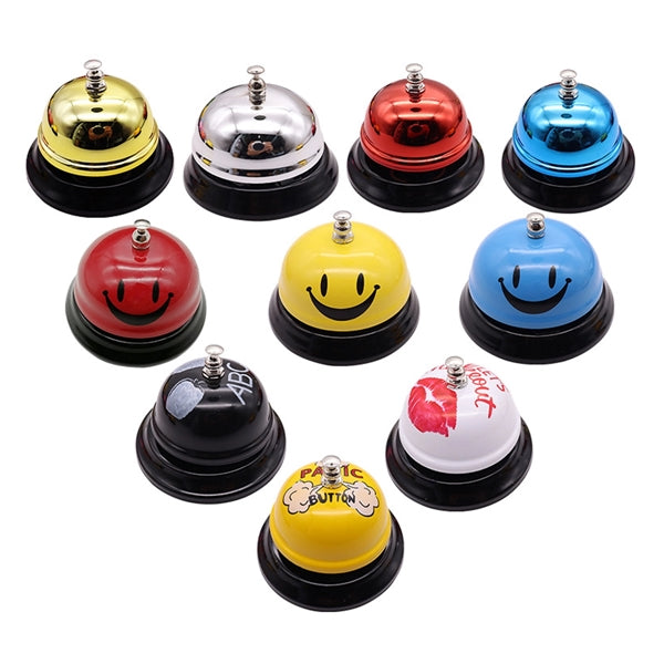 Desktop Service Basics Metal Dinner Call Bell 3.34"