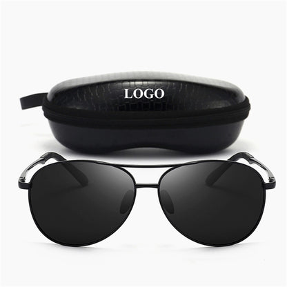Aviator Sunglasses with Case